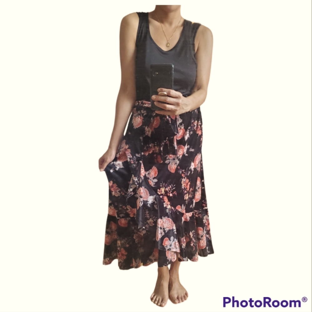Floral skirt